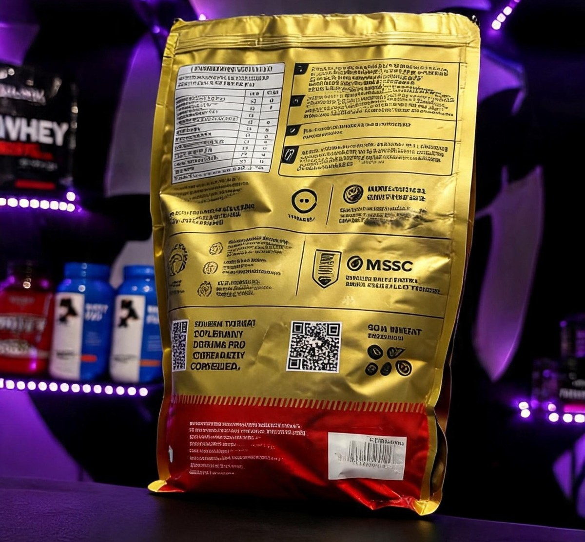 Whey Growth 1kg - verso